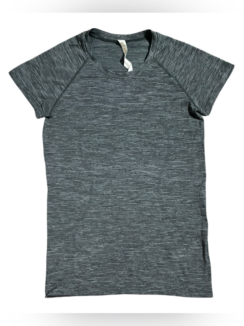 Lululemon Swiftly Tech Short Sleeve Shirt Heathered Gray Black